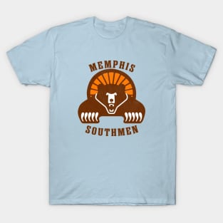 Defunct Memphis Southmen WFL Football 1975 T-Shirt